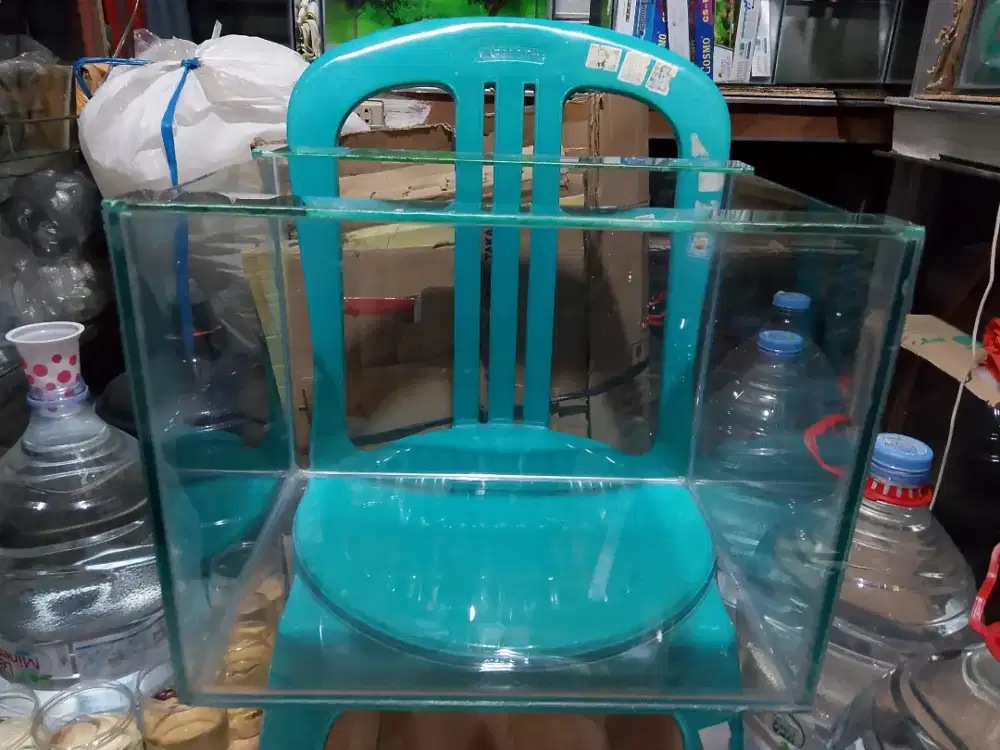 Aquarium 40x30x30 baru