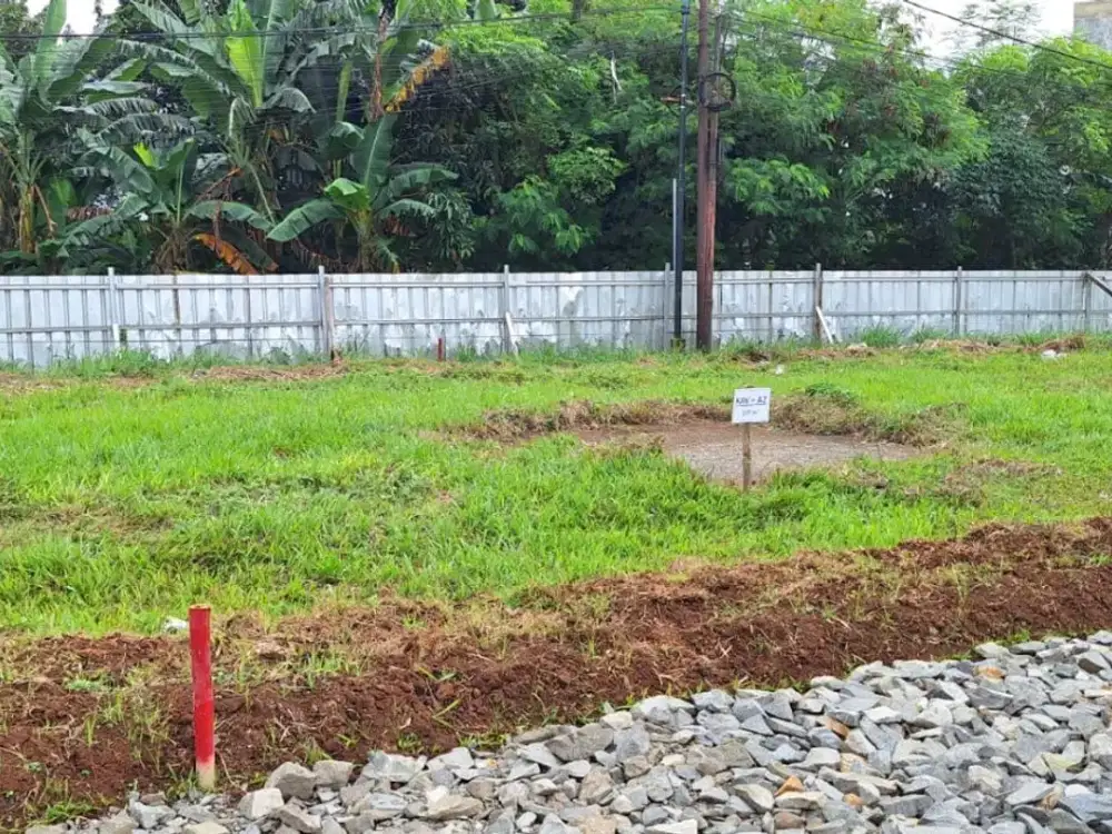 Tanah SHM Pamulang Barat Bebas Banjir, 15 Menit Gerbang TOL