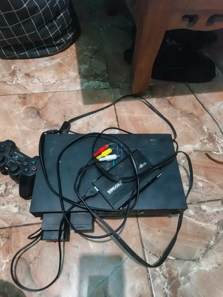 Ps 2 fullset plus stik memory card