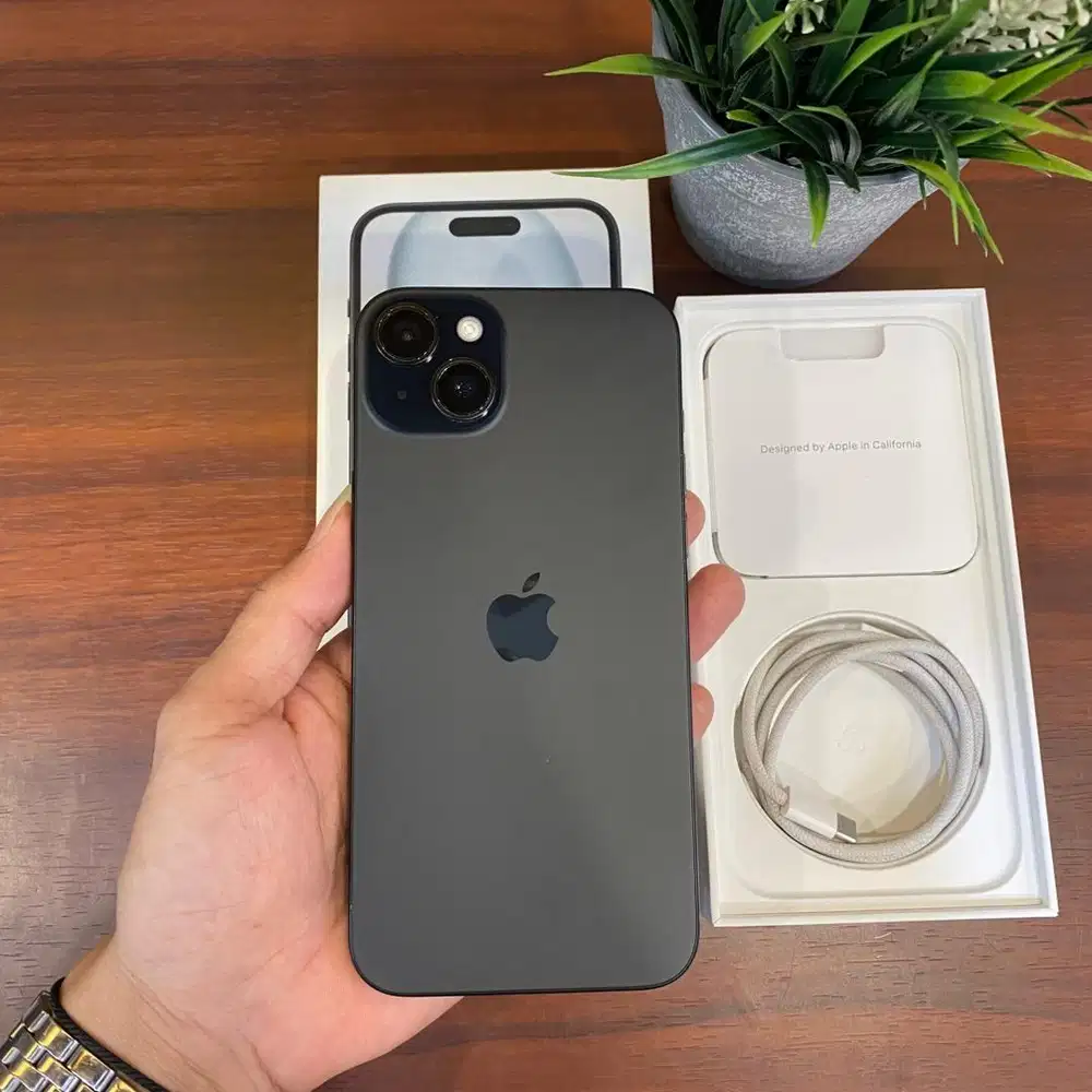 iPhone 15 Plus 128GB Black Titanium iBox