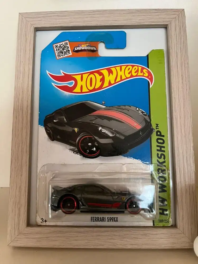 Hot Wheels Ferrari 599xx black