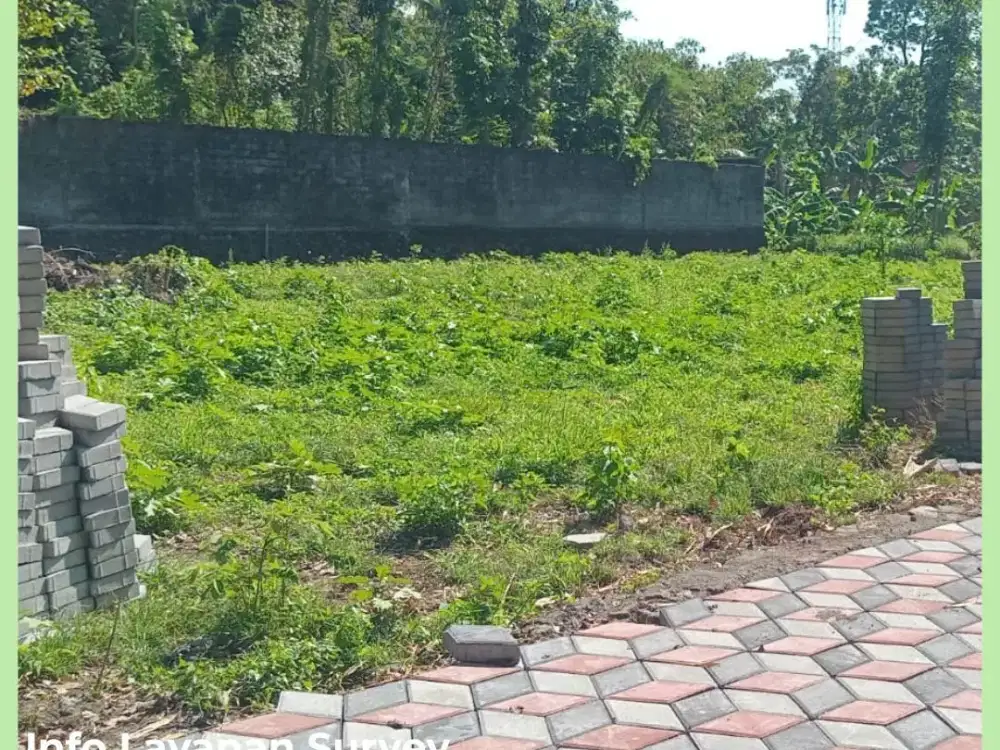 Tanah Jogja SHM Pekarangan Cocok Kost Area Kampus UII Kaliurang