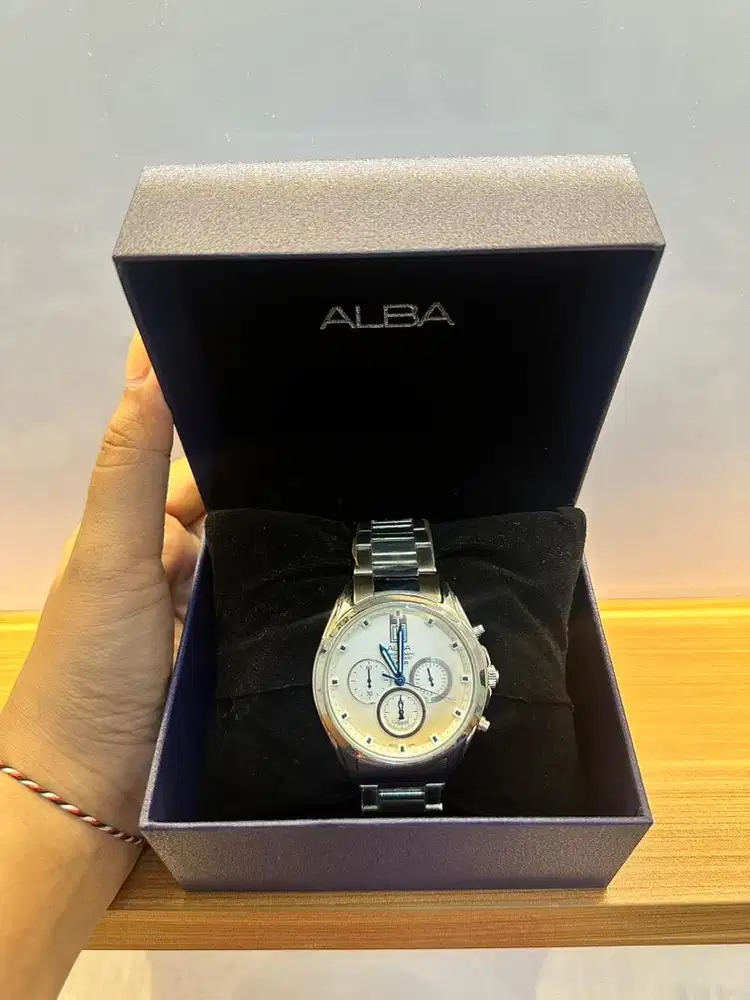 Jam Tangan Alba stainles steel