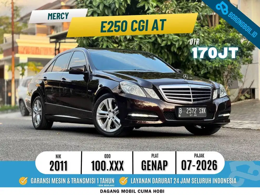 Mercy E250 CGI Avantgarde AT 2010/2011 Low Km! | Altis Accord Camry