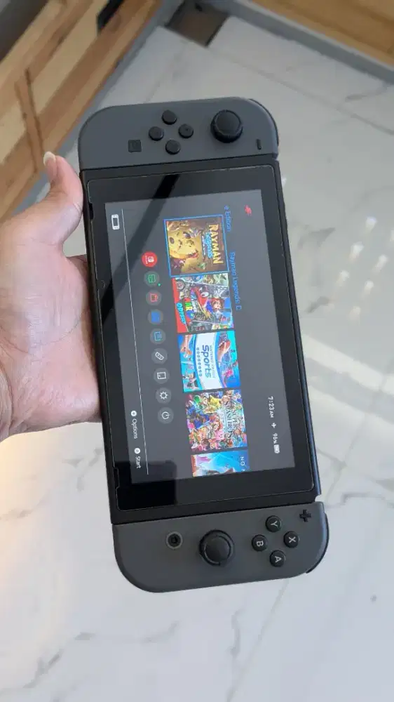 Nintendo Switch V1 Grey 128Gb Full Games