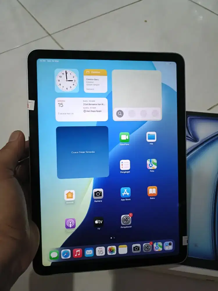 iPad Air M3 11inch 128gb iBox  Wifi only fulset mulus banget no minus