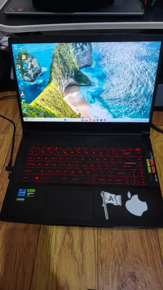 MSI GF63 Thin i7 Gen 12 - RTX 3050 - RAM 24GB & SSD 1TB Gahar!