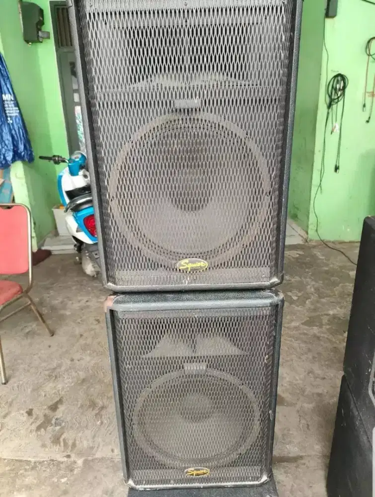Sepasang speaker Pasif Squier by fender SQ12 made in Mexico