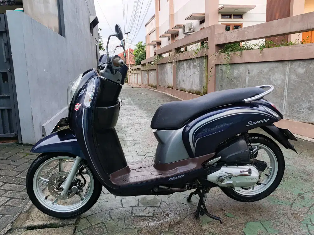 Honda Scoopy stylish Fi 2015 pajak hidup stater tokcer