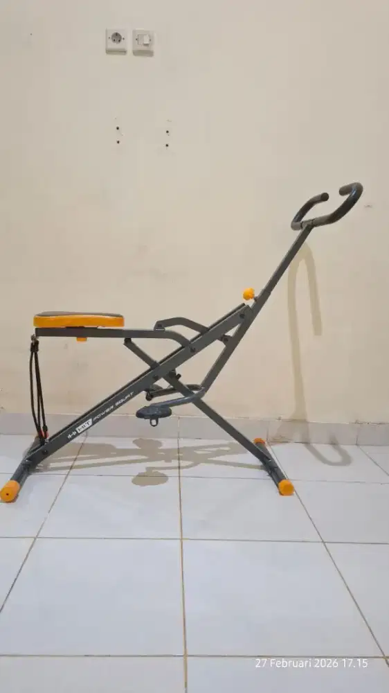 Jual HIT Power Squat Alat Fitness Rumah – Kondisi Bagus – Bisa Dilipat