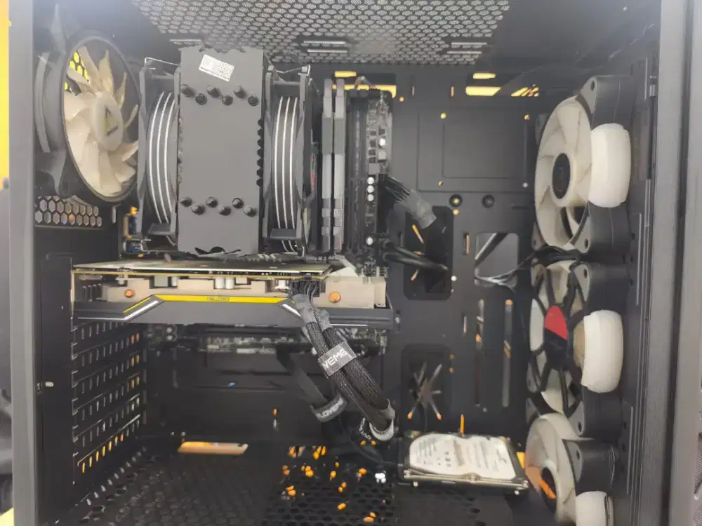 Cpu core i5 9400F + Monitor 27inci Curve