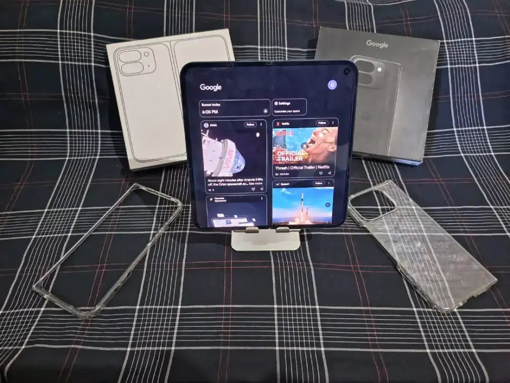 GOOGLE PIXEL 9 PRO FOLD 256GB OBSIDIAN INTER BEACUK NOMIN BISA TT