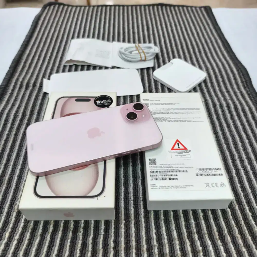 Iphone 15 128gb 99% Like new BH 88% Ex Grs resmi blibli