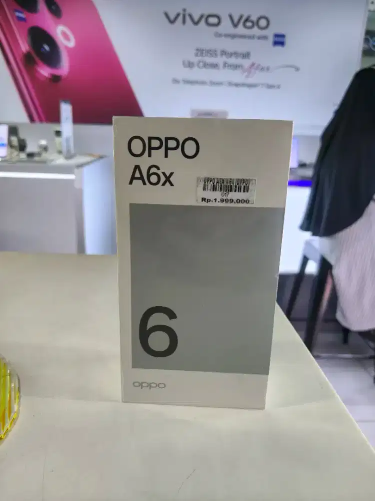 ready Oppo A6x 4/64 garansi resmi 1tahun Atlantis dahsyat