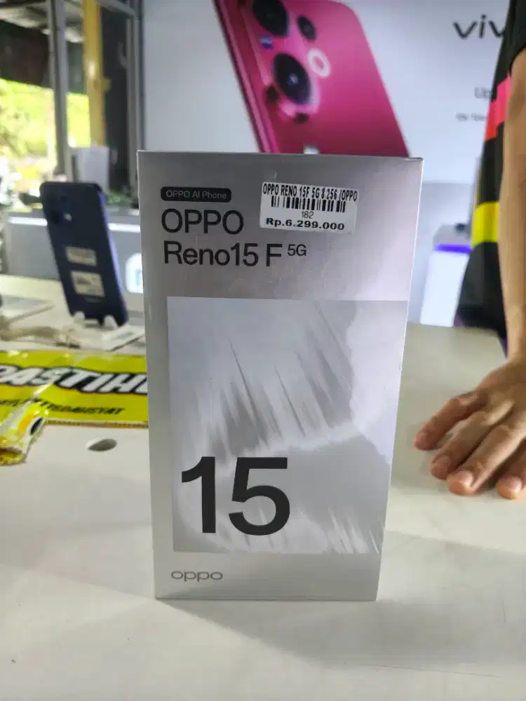 Oppo Reno 15f 5G 8/256 garansi resmi 1tahun Atlantis dahsyat
