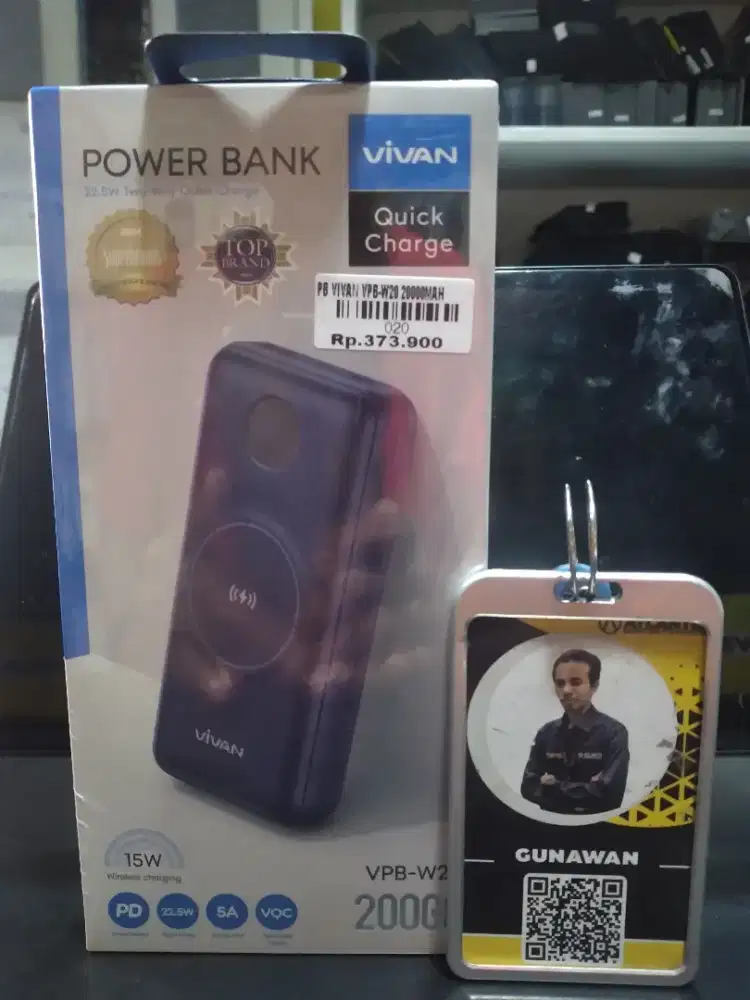 Power bank VIVAN VPB-W20 ATLANTIS DAHSYAT