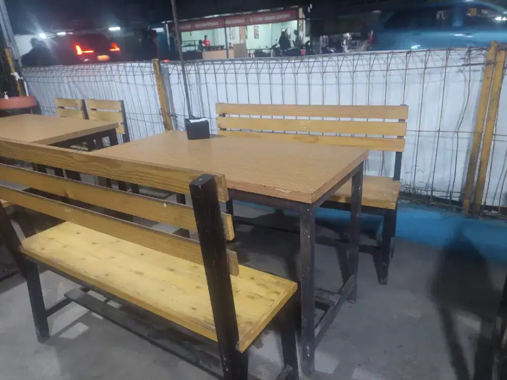 Dijual cepat kursi meja 14 set (hrg nego)