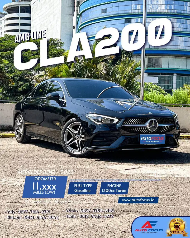 Mercedes Benz Mercy CLA200 CLA 200 AMG Line (C118) CBU Facelift AT Hit