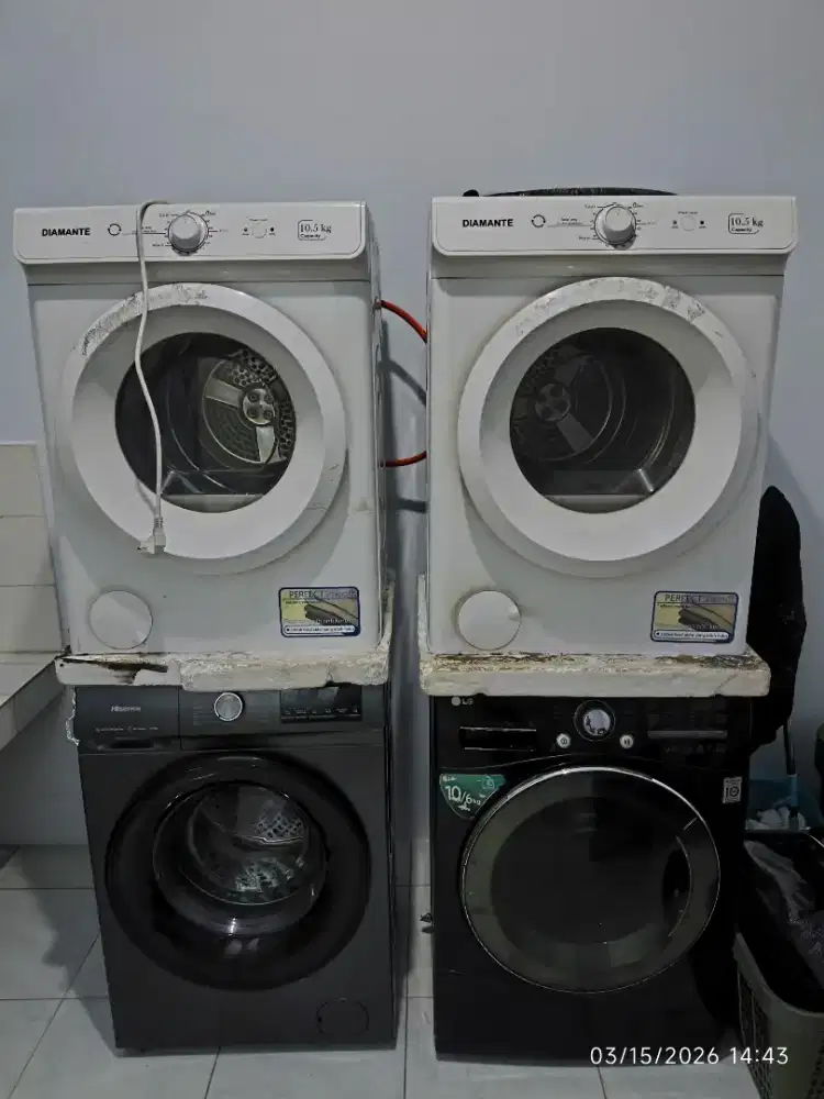 Dijual Mesin Cuci ex Laundry 6bln