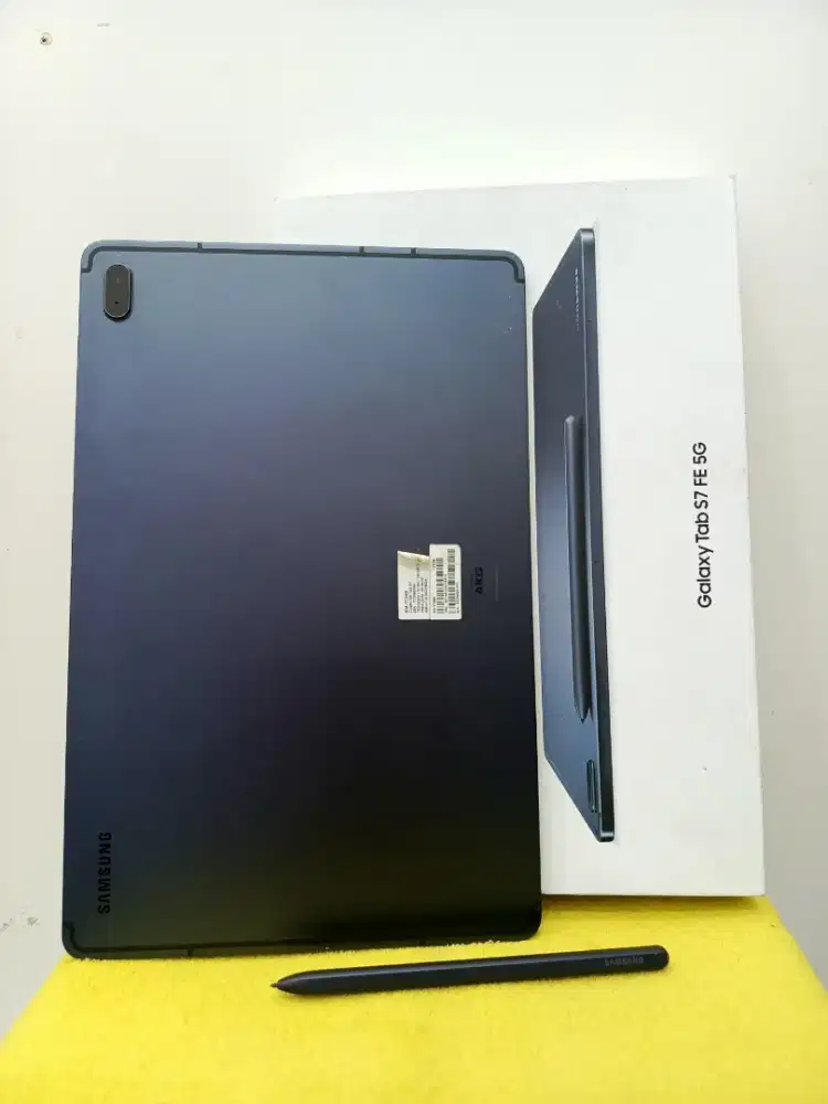 Samsung TAB S7 FE 5G 6/128 Fullset, Mulus, Nominus, Siap Pakai