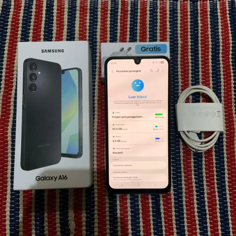 Samsung A16 4G 8/128 Fullset