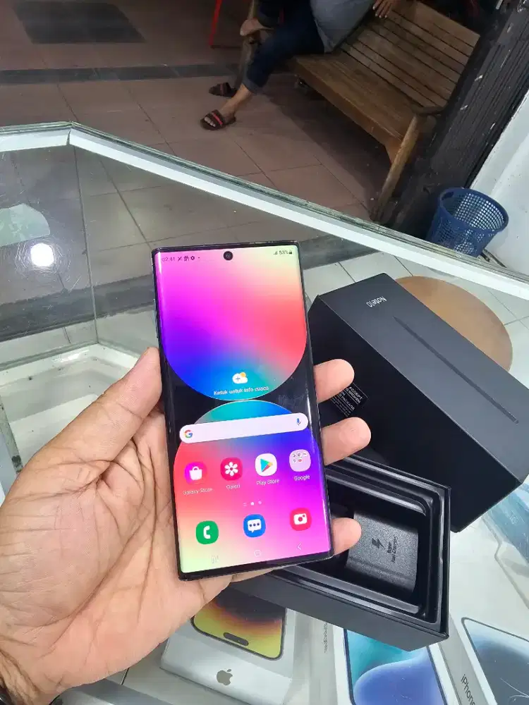 Samsung Note 10 8/256 mlus lengkap