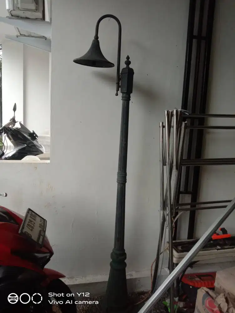 Lampu Taman + Galvanish Kanopi Panjang 3m Lebar 85 cm