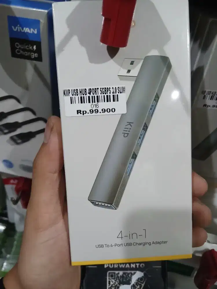 KIIP USB HUB 4PORT 5GBPS 3.0 SLIM |ATLANTIS DAHSYAT