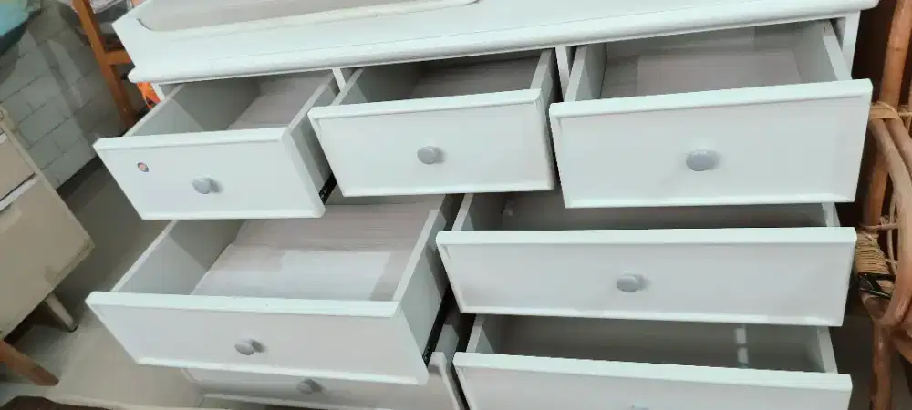 Custom baby tufel + lemari baju bayi kayu jati