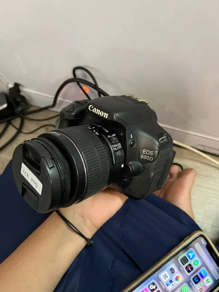 CANON 600D + KIT NO VIGNET ICK 1159