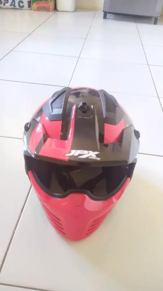 JPX MX726 Red FullFace
