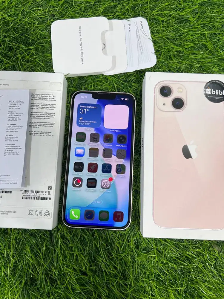 Iphone 13 128gb resmi iBox pink
