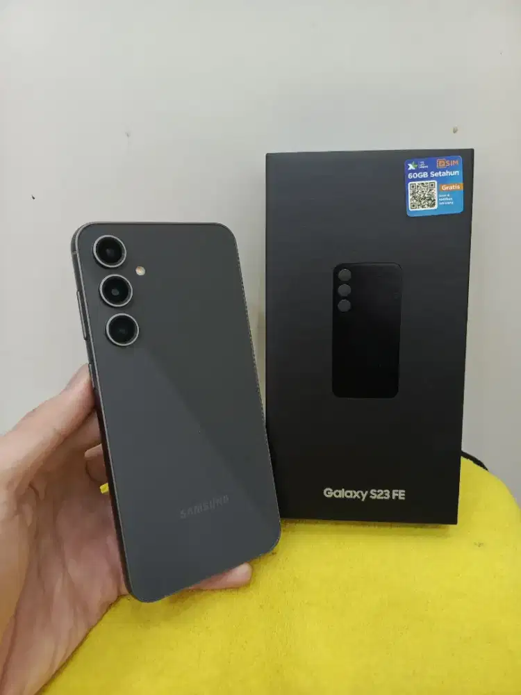Samsung S23 FE 5G 8/128 Resmi Sein, Fullset Original, Nominus