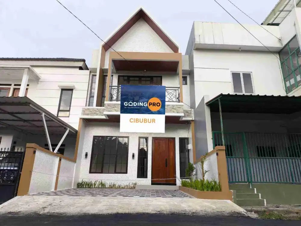 Dijual Rumah 2 Lantai Baru 100% Bangun dari Awal di Griya Alam Sentul – Aesthetic, Siap Huni