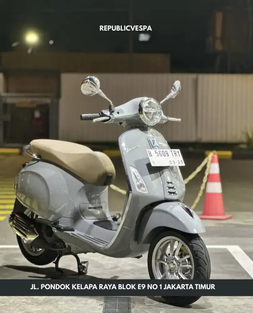 DIJUAL VESPA PRIMAVERA 150 IGET ABS LED THN 2023 NO MINUS