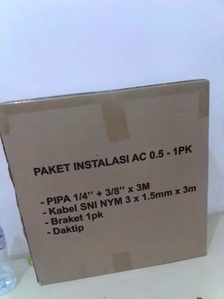 Pipa AC 1pk 3meter + breket AC 1 pk