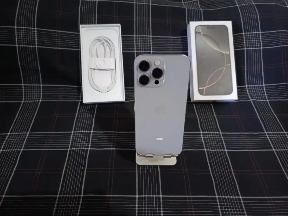 IPHONE 16 PRO MAX 512GB NATURAL TITANIUM IBOX LKP OEM NO MINUS BISA TT