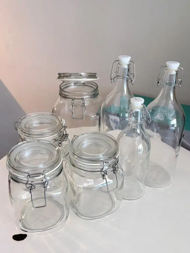 Jual berbagai jar dan botol kaca