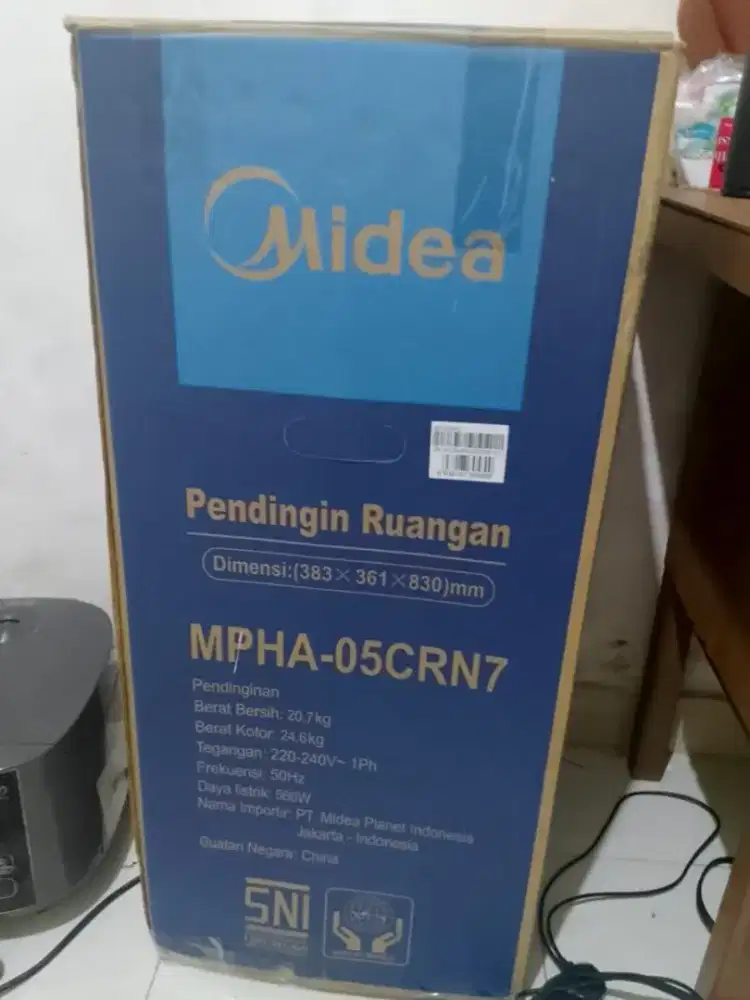 Ac portable midea 0,5 pk