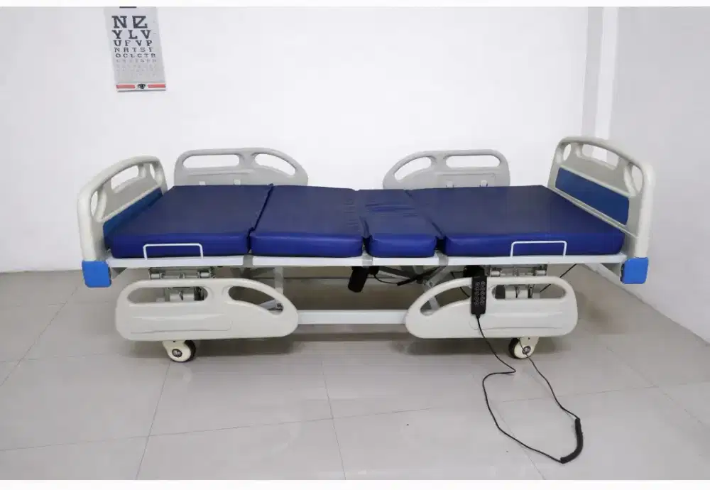 Bed Pasien Elektrik 3 Fungsi – Tempat Tidur Rumah Sakit Electric MULUS