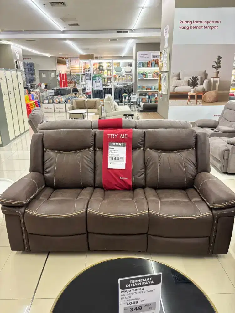 SOFA SET WINCHESTER RECLINER