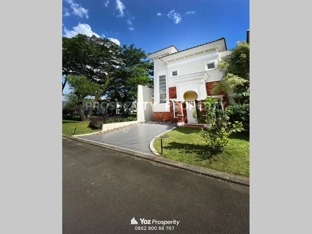 Rumah Hoek Lebar 10 di Cluster Alicante Paramount Gading Serpong Tangerang