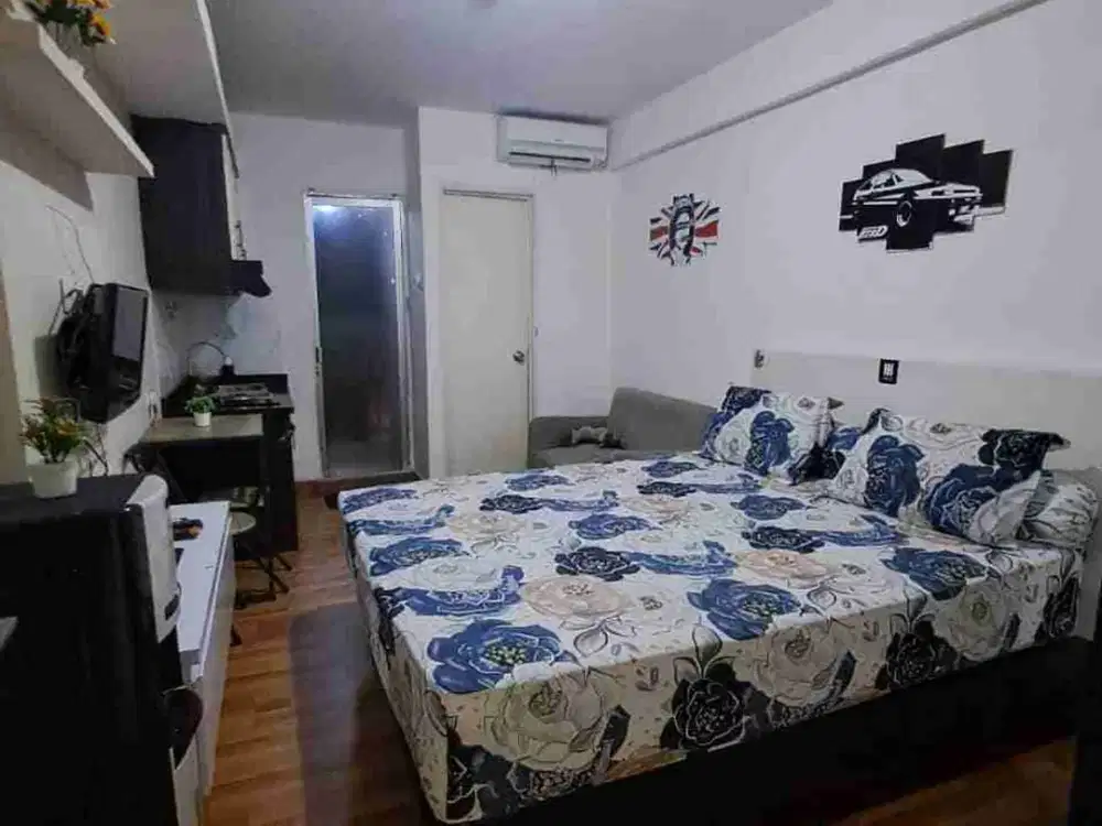 sewa Bulanan Tahunan studio full furnished green palace Lotus