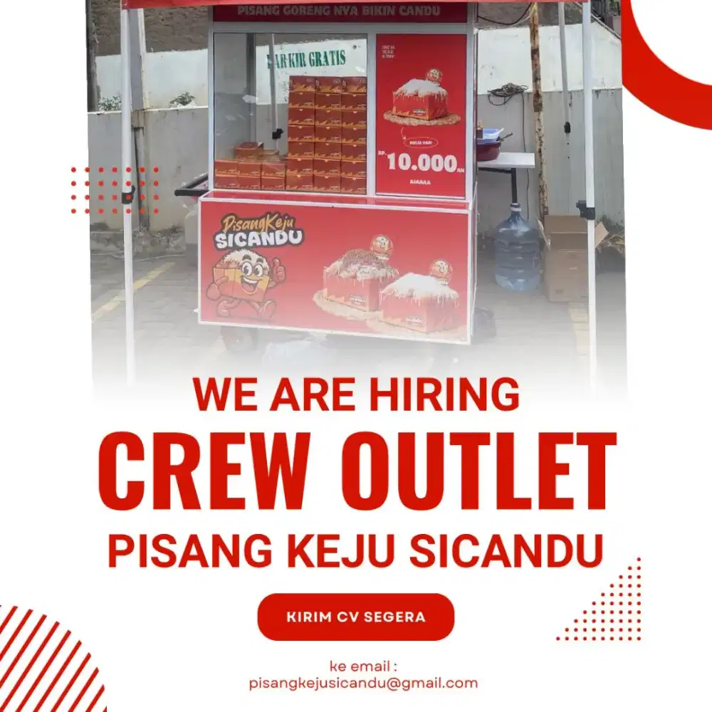 DIBUTUHKAN CREW OUTLET