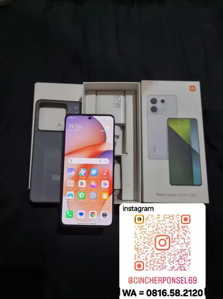 Jual hp istimewa REDMI NOTE 13 pro 5g 8/256 likenew siap pakai