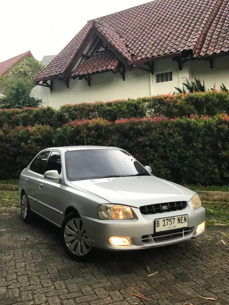 Istimewa Hyundai Accent Verna Manual 2002 Siap Pakai