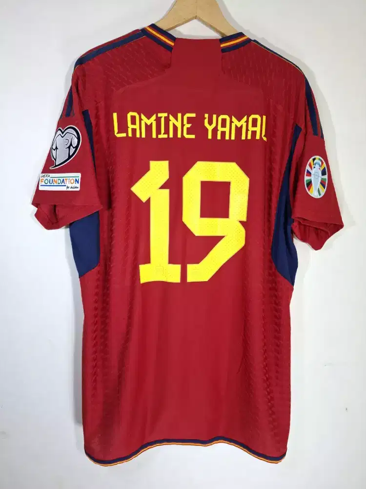 Jersey baju bola kaos original spain spanyol XXL 2022 2023 yamal