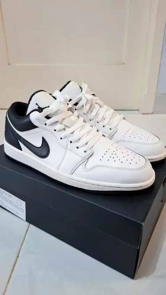 Jordan 1 Low White/Black-White (Panda) (SECOND)