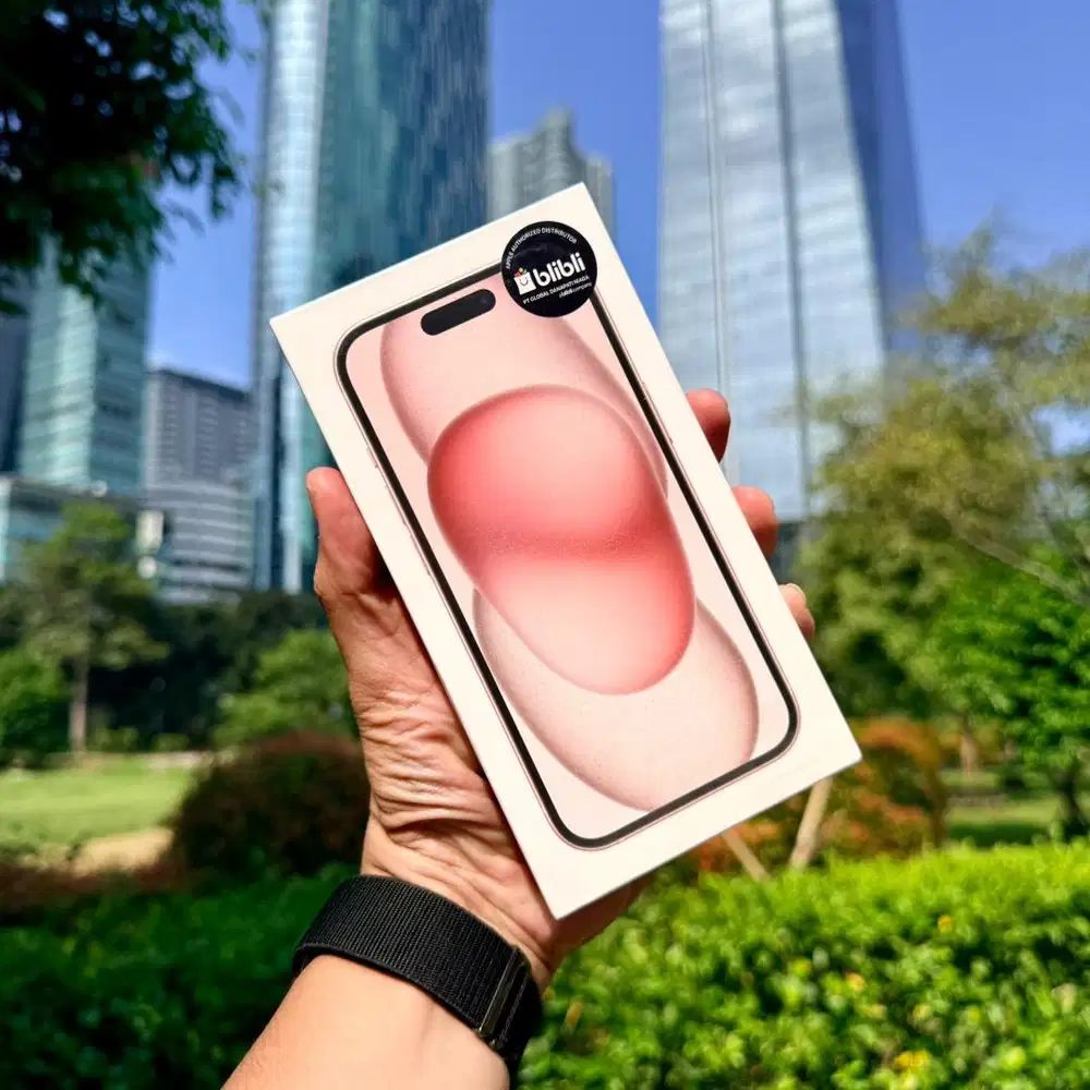 iPhone 15 128Gb Pink New Garansi Resmi