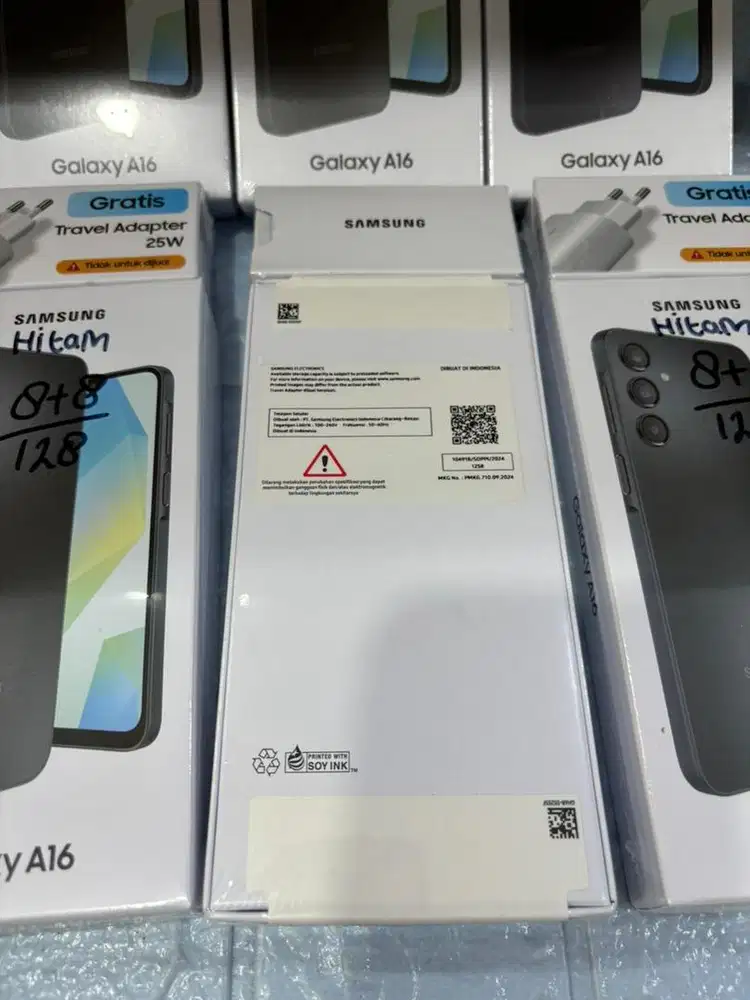 SAMSUNG A16 8+8/128 +ADAPTOR BARU SEGEL RESMI VIVO